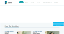 Desktop Screenshot of kanakiahealthcare.com